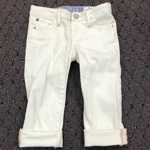 Kids white Gap white jeans